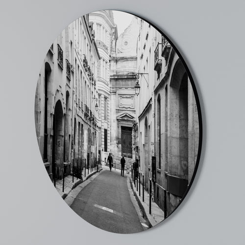 SECRET PATHWAYS UNVEILED Round Wall Art