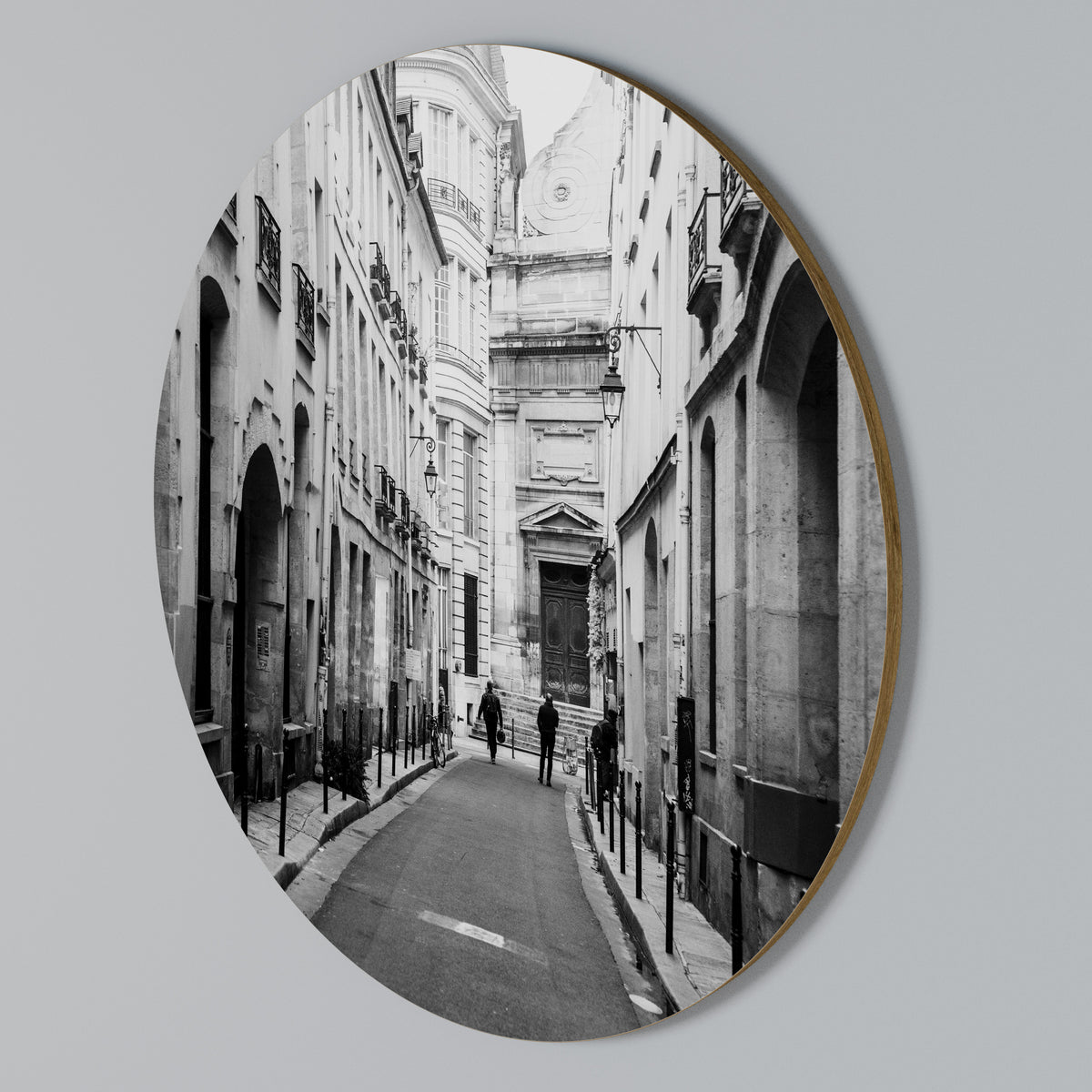 SECRET PATHWAYS UNVEILED Round Wall Art