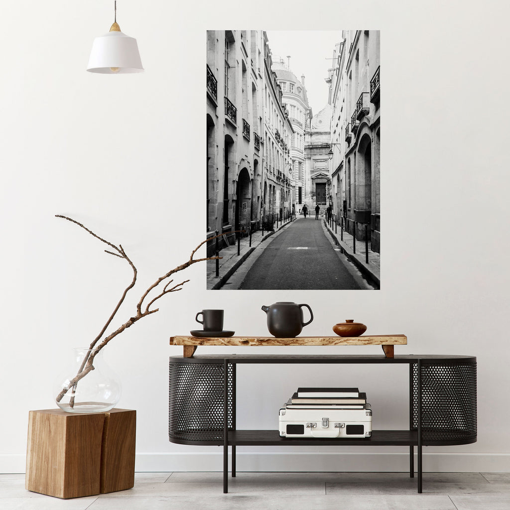 Affiche verticale autocollante « LES CHEMINS SECRETS DÉVOILÉS »