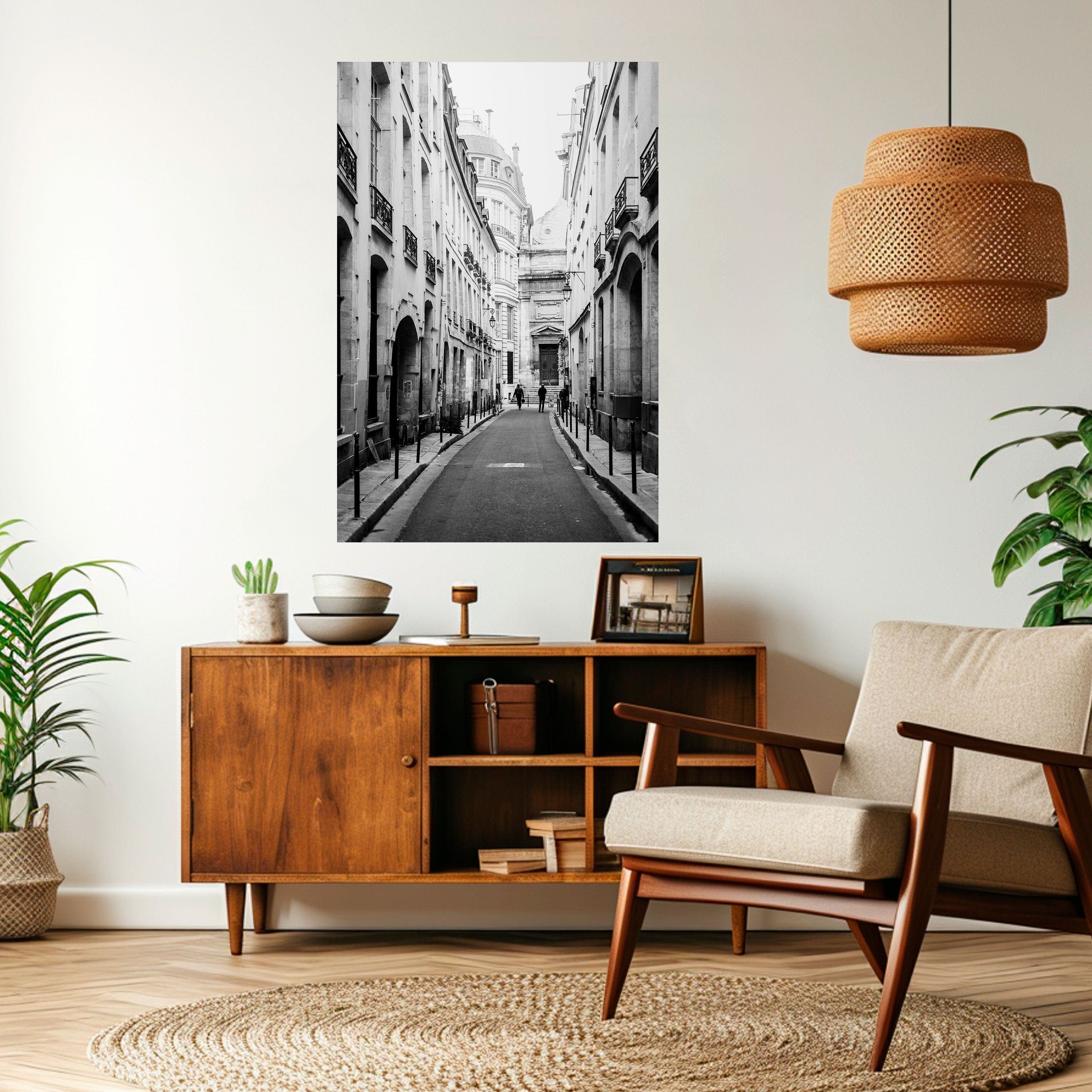 Affiche verticale autocollante « LES CHEMINS SECRETS DÉVOILÉS »