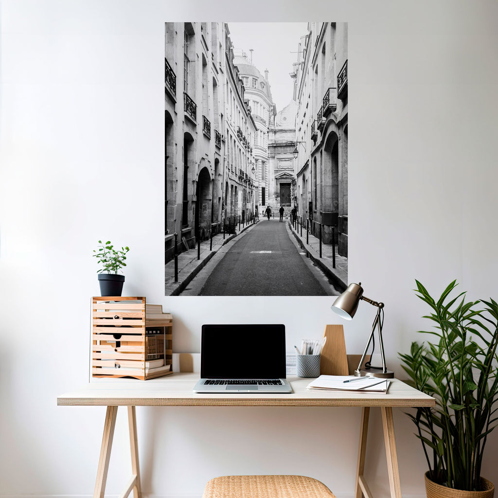 Affiche verticale autocollante « LES CHEMINS SECRETS DÉVOILÉS »