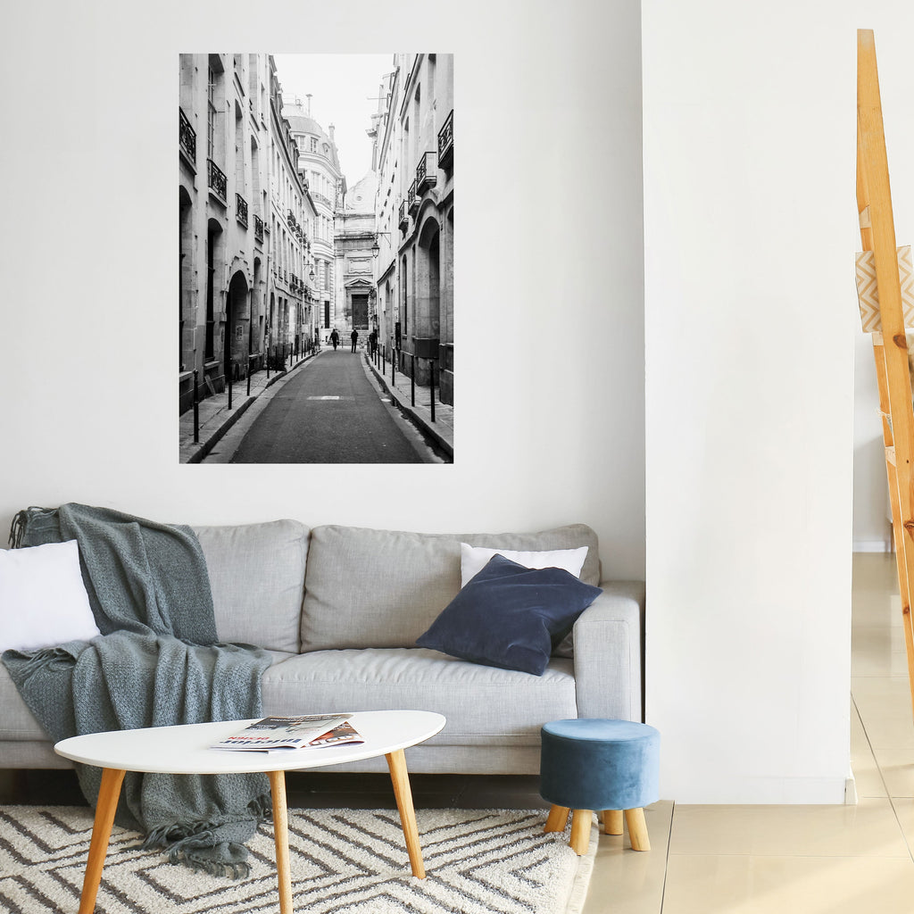 Affiche verticale autocollante « LES CHEMINS SECRETS DÉVOILÉS »