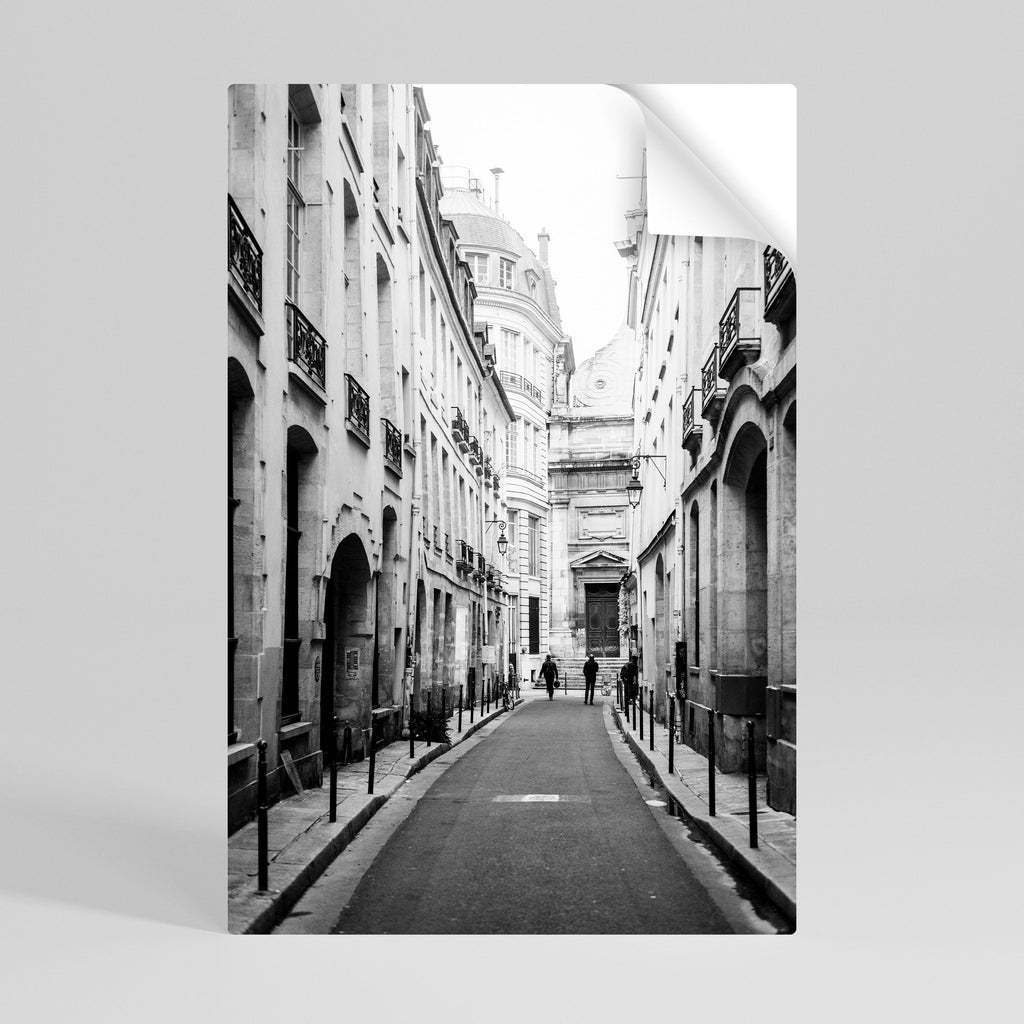 Affiche verticale autocollante « LES CHEMINS SECRETS DÉVOILÉS »