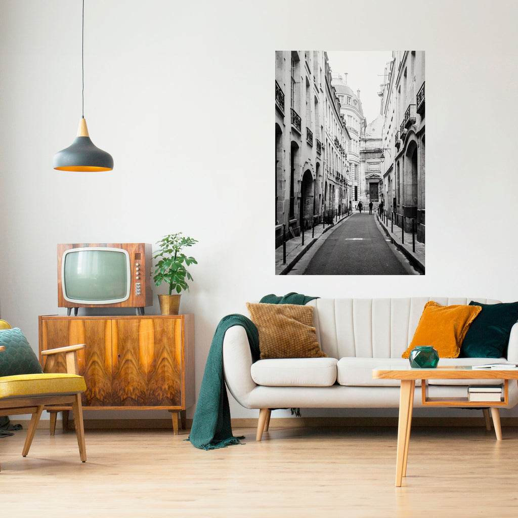 Affiche verticale autocollante « LES CHEMINS SECRETS DÉVOILÉS »