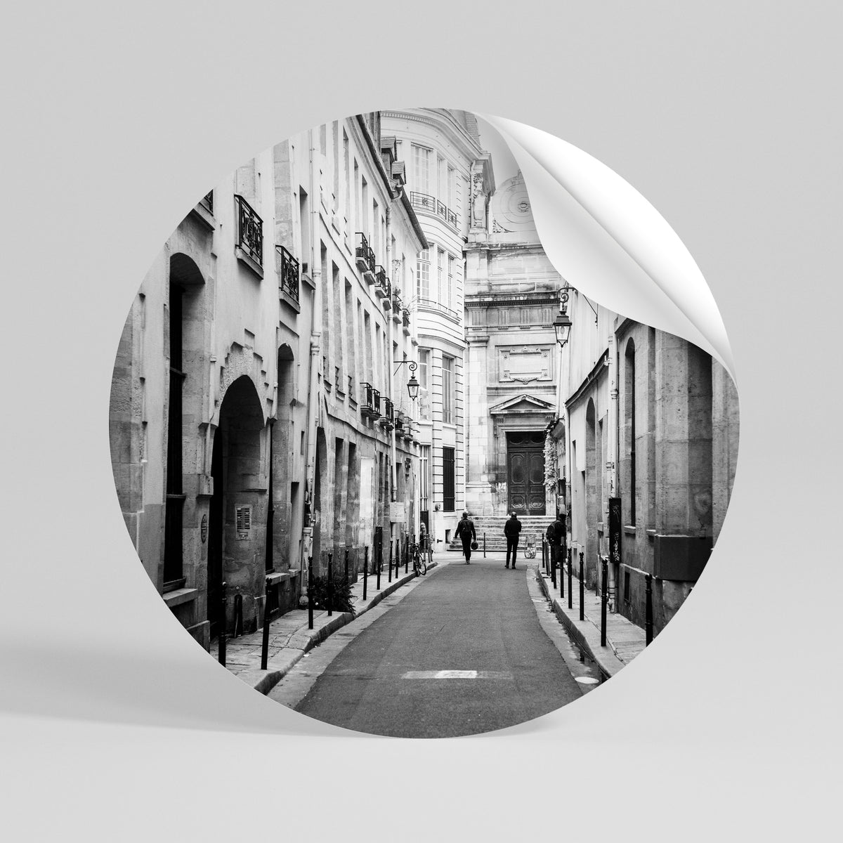 SECRET PATHWAYS UNVEILED Peel and Stick Round Sticker