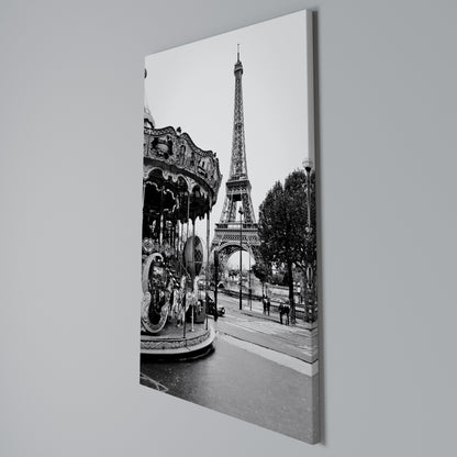 CHARMS OF THE CITY Vertical Canvas Print