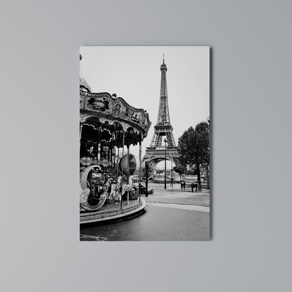 CHARMS OF THE CITY Vertical Canvas Print