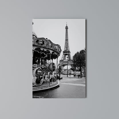CHARMS OF THE CITY Vertical Canvas Print