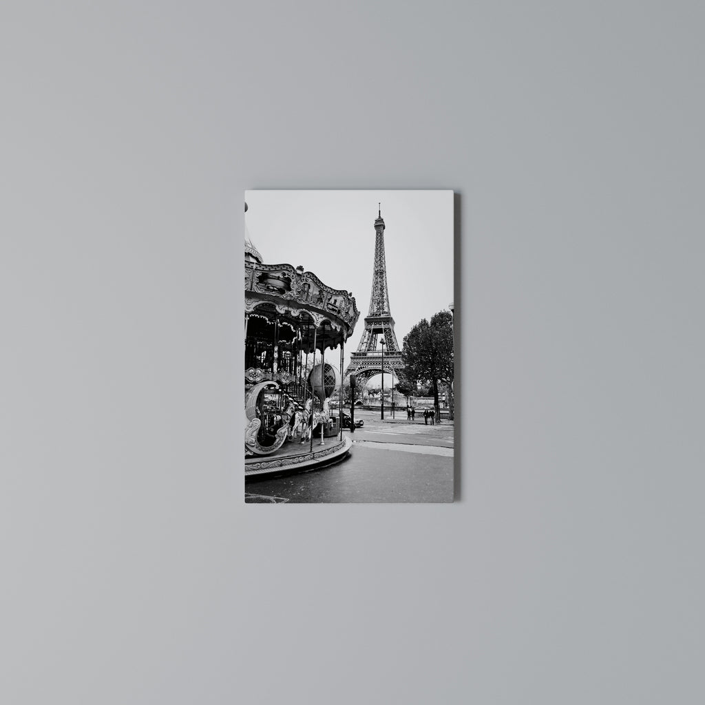 CHARMS OF THE CITY Vertical Canvas Print