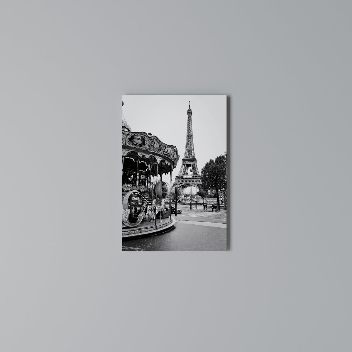 CHARMS OF THE CITY Vertical Canvas Print