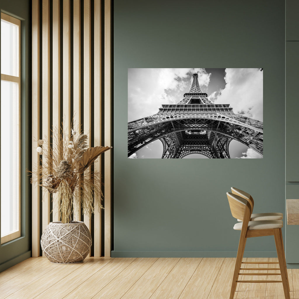 Affiche horizontale autocollante PERSPECTIVE EIFFEL INTEMPORELLE