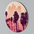 PALM SHADE DREAMSCAPE Round Wall Art
