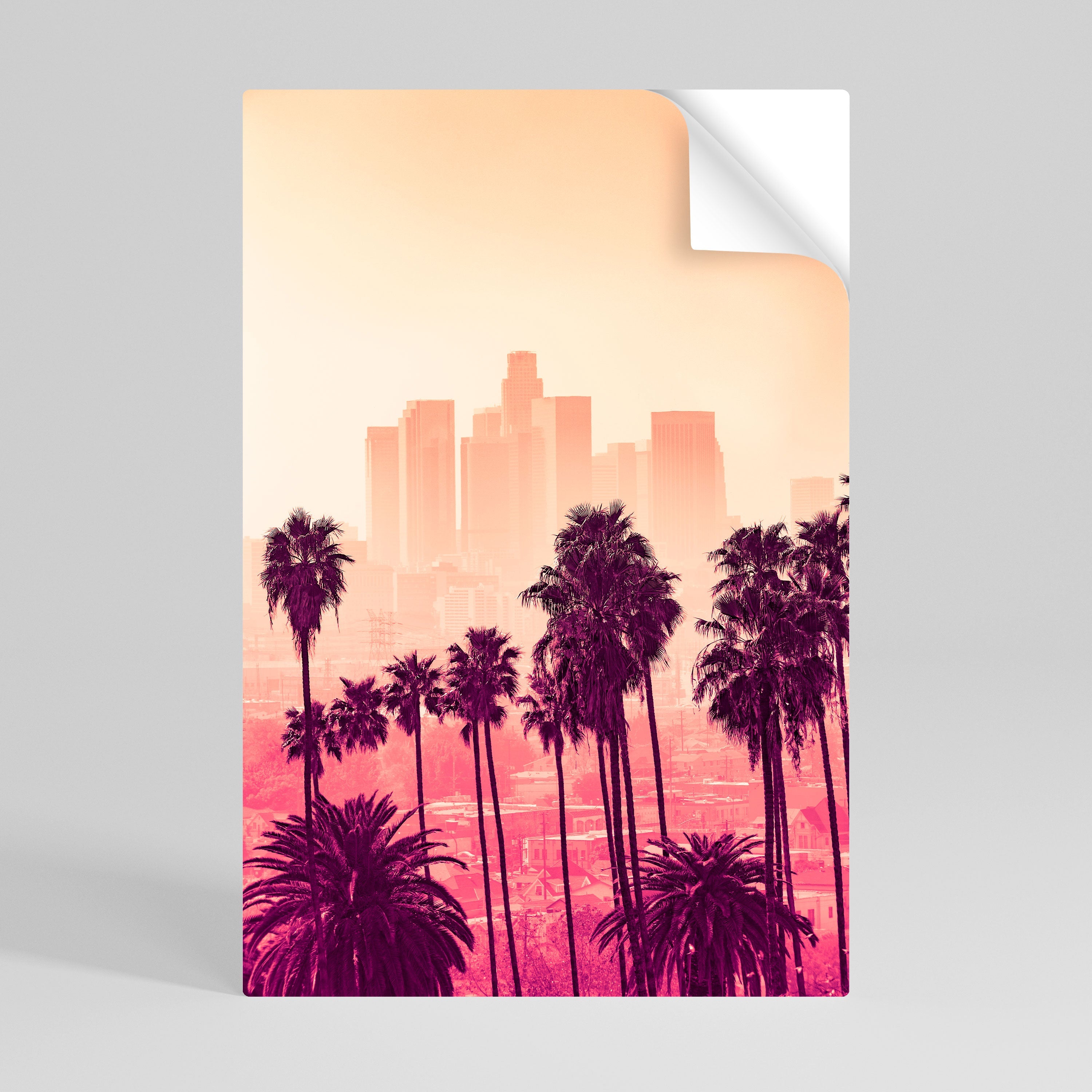 Affiche verticale autocollante « PALM SHADE DREAMSCAPE »