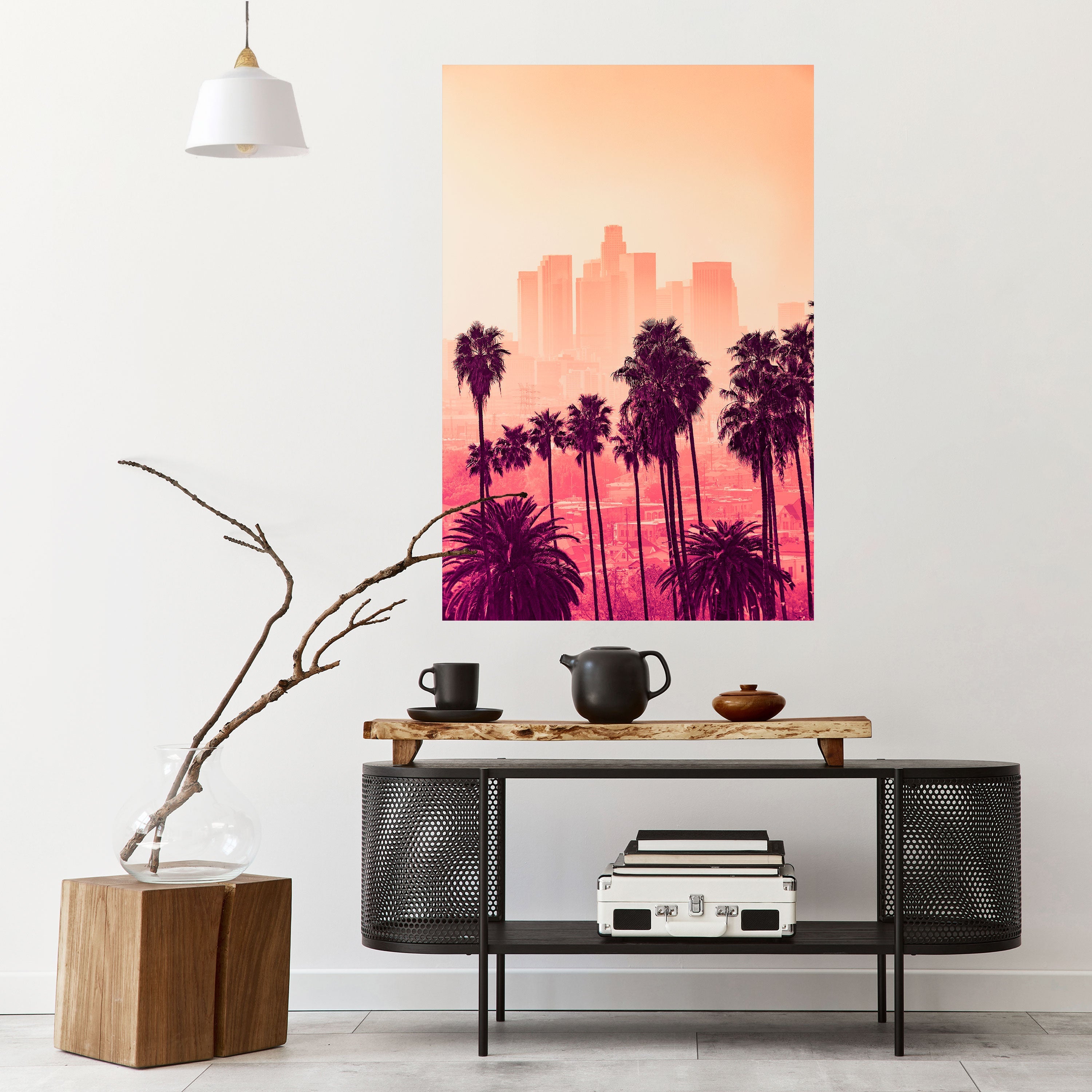 Affiche verticale autocollante « PALM SHADE DREAMSCAPE »