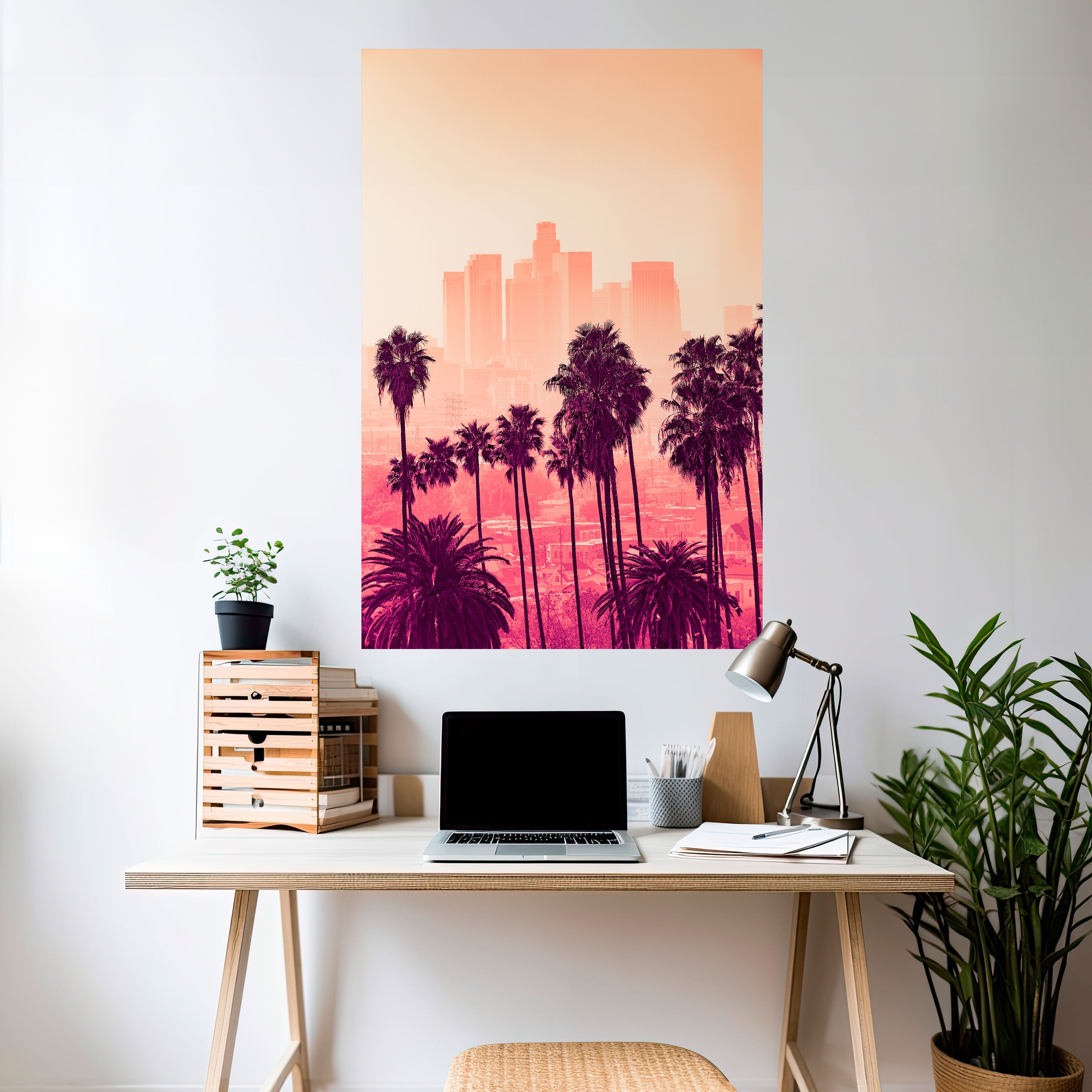 Affiche verticale autocollante « PALM SHADE DREAMSCAPE »