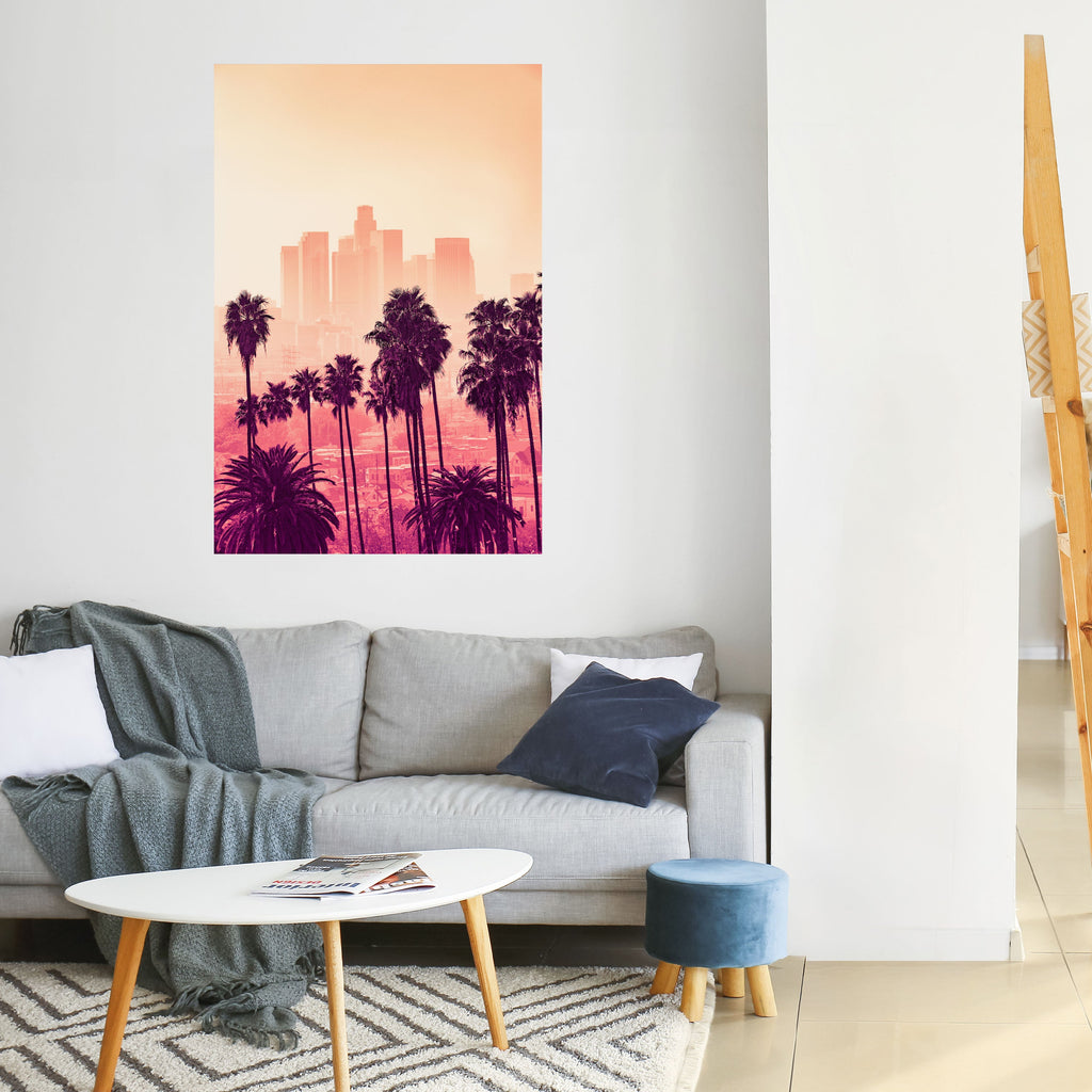 Affiche verticale autocollante « PALM SHADE DREAMSCAPE »