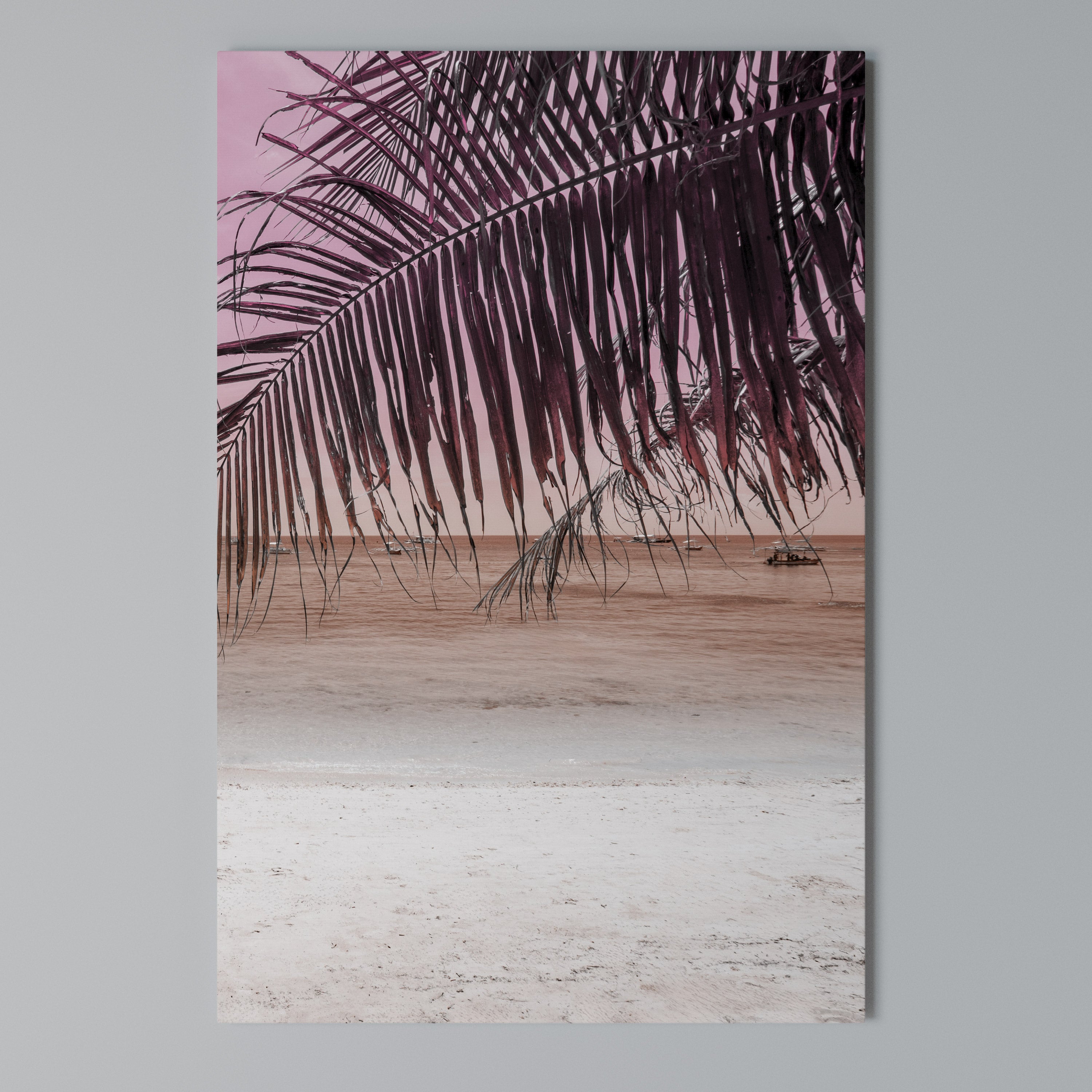 TROPICAL WHISPERS Vertical Canvas Print