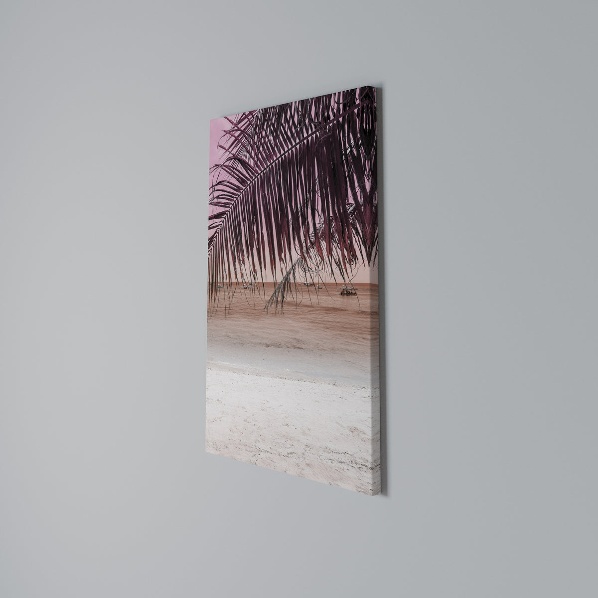 TROPICAL WHISPERS Vertical Canvas Print