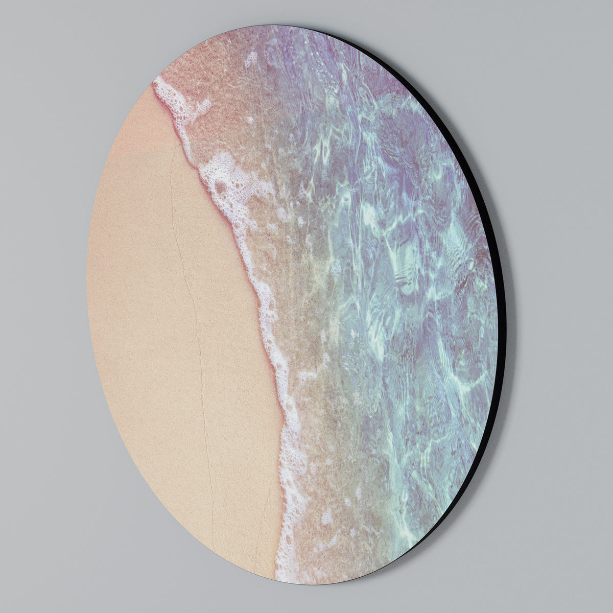 DREAMY SANDSCAPE HUES Round Wall Art