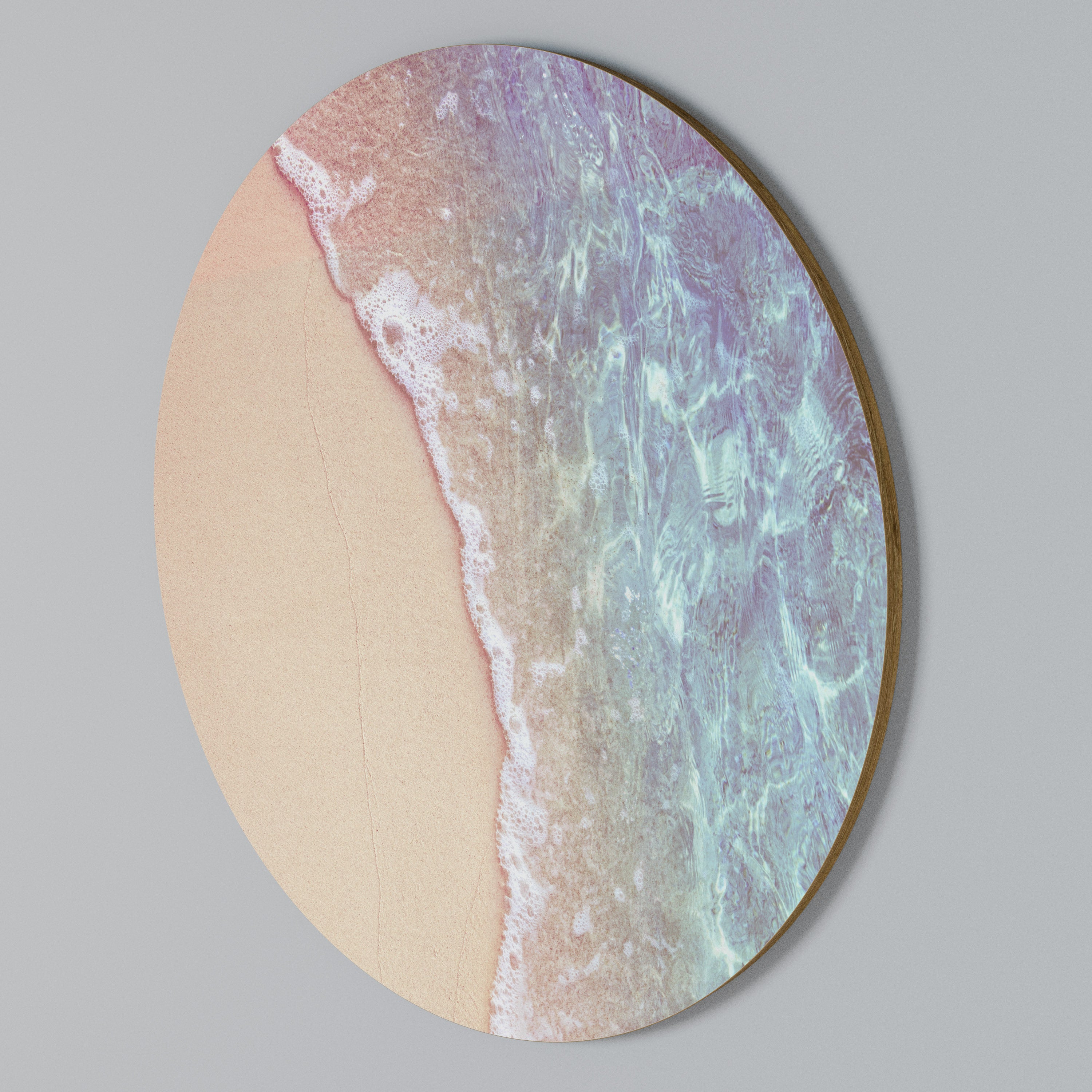 DREAMY SANDSCAPE HUES Round Wall Art