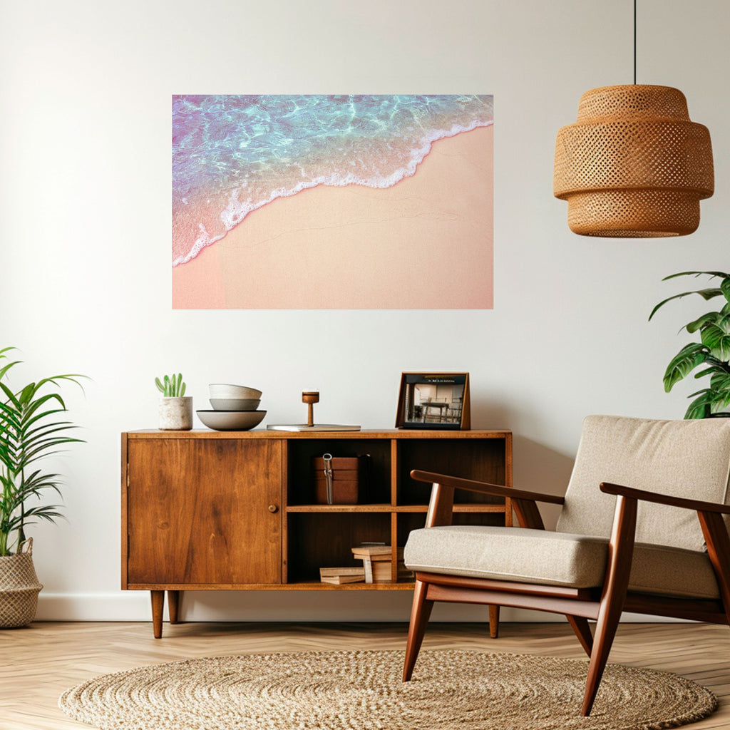 Affiche horizontale autocollante DREAMY SANDSCAPE HUES
