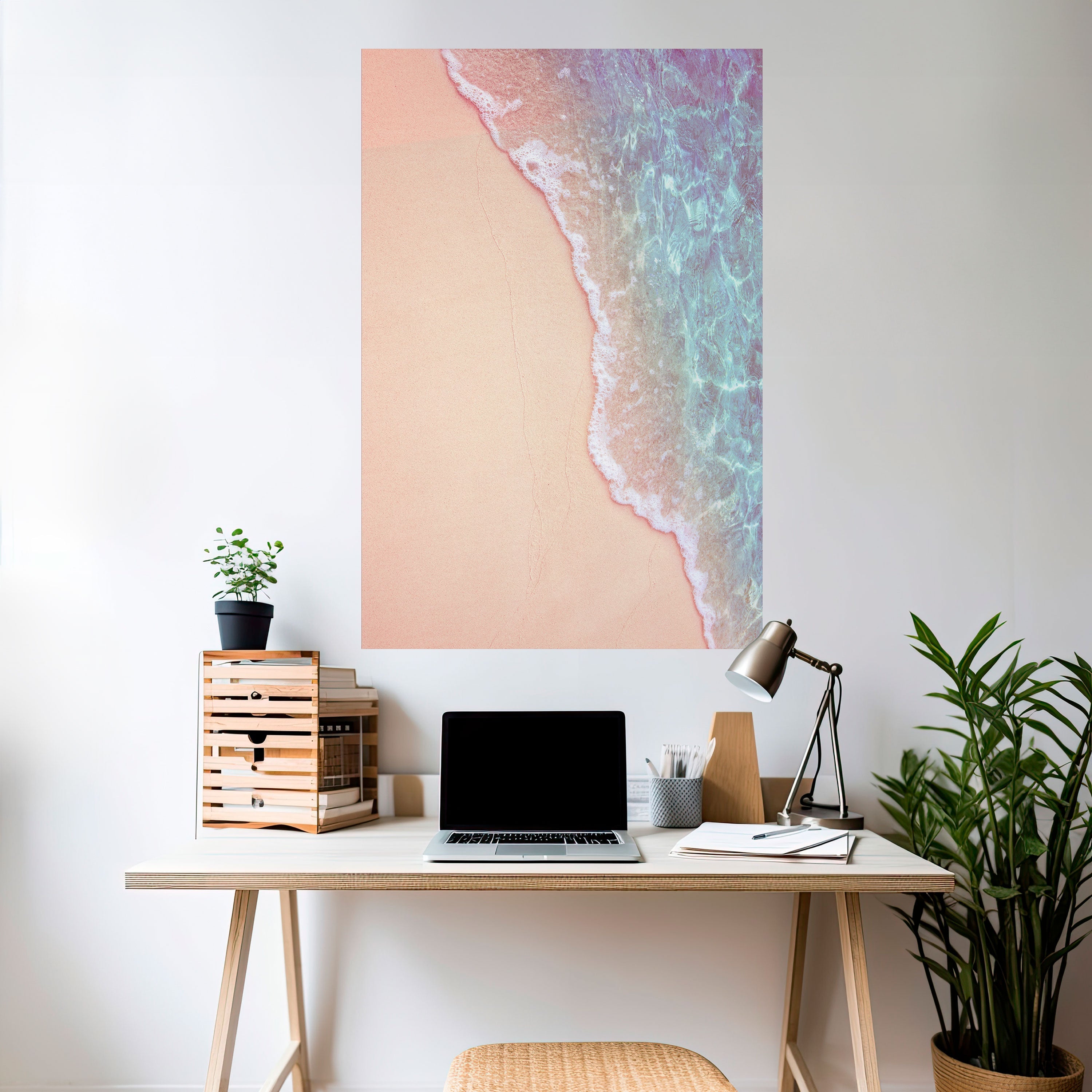 Affiche verticale autocollante DREAMY SANDSCAPE HUES