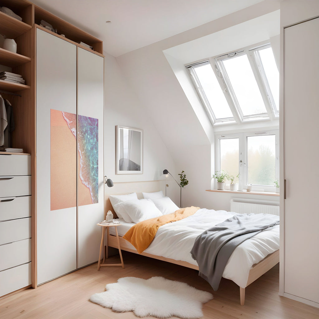 Affiche verticale autocollante DREAMY SANDSCAPE HUES