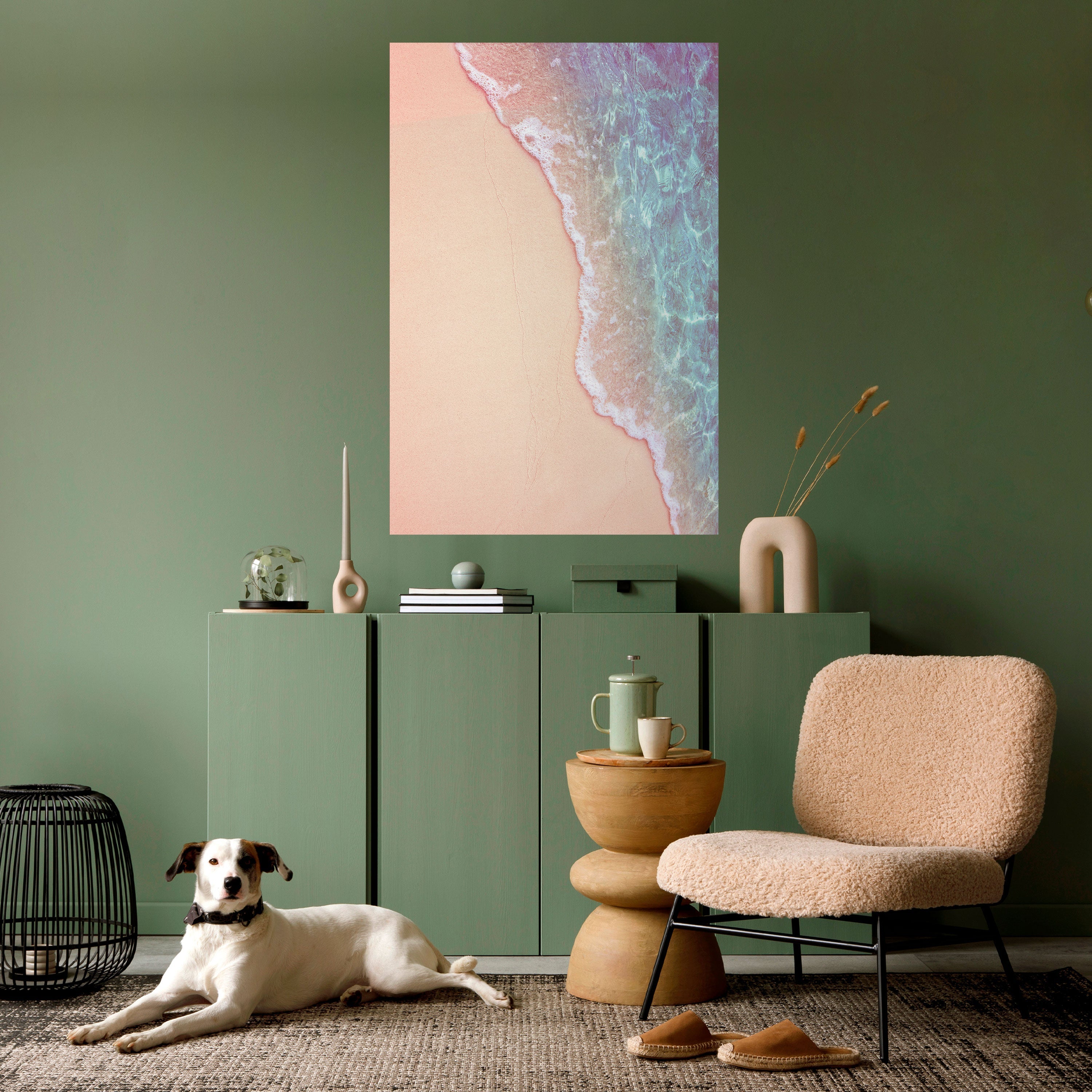 Affiche verticale autocollante DREAMY SANDSCAPE HUES