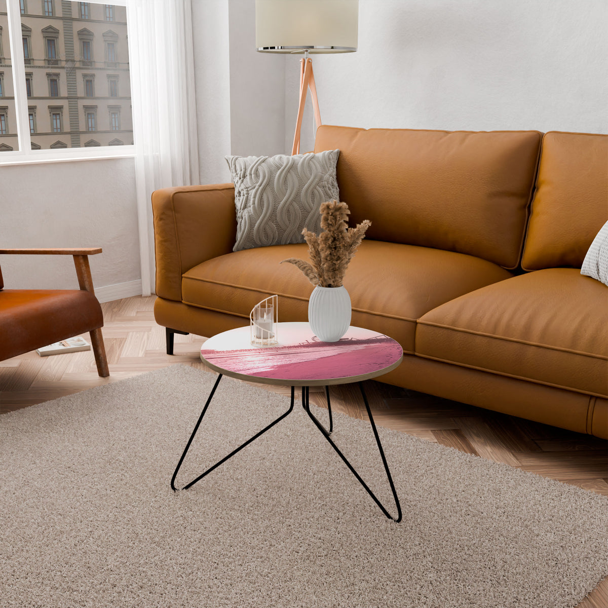 PASTEL COAST VIBES Coffee Table