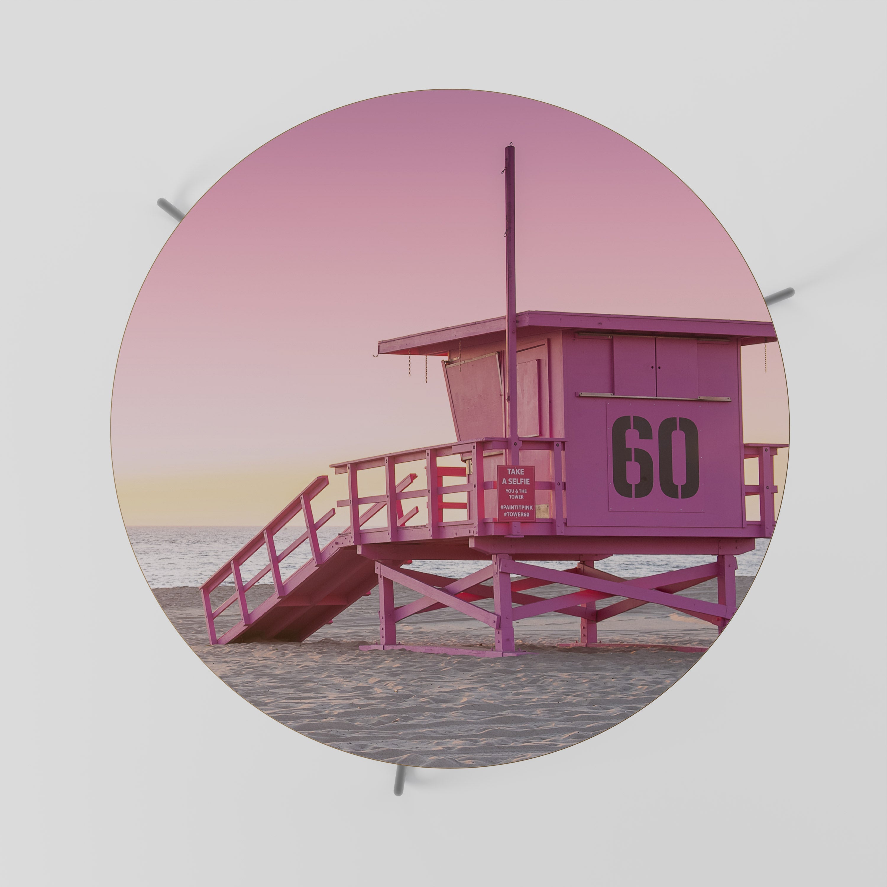 Table basse PINK PARADISE WATCH 69