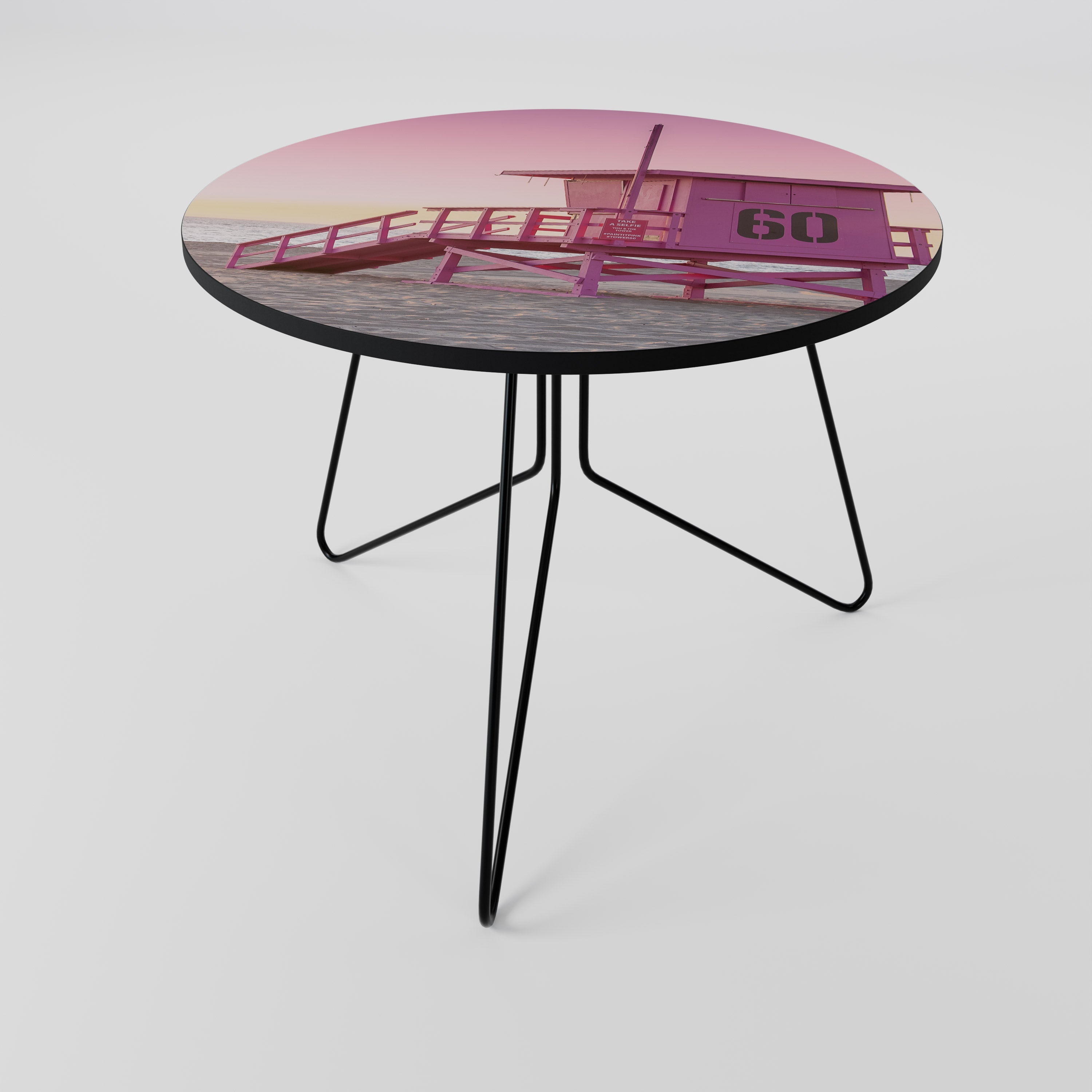 Table basse PINK PARADISE WATCH 69