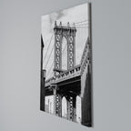 BRIDGE OF TIME Vertical Canvas Print