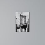 BRIDGE OF TIME Vertical Canvas Print