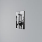 BRIDGE OF TIME Vertical Canvas Print