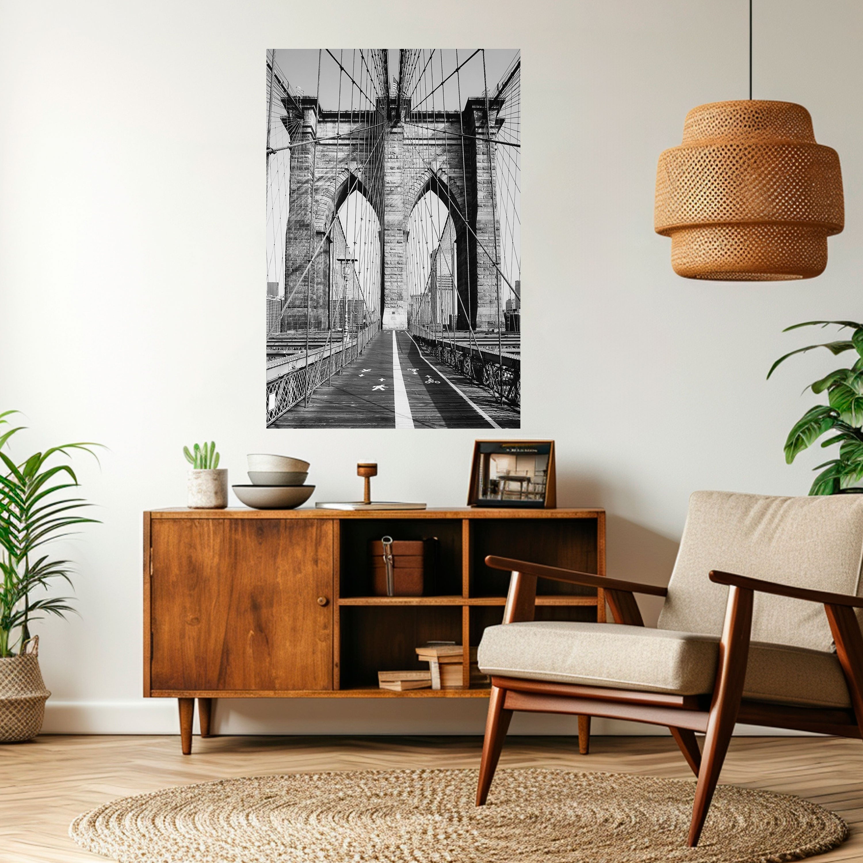 Affiche verticale autocollante STRINGS OF HISTORY