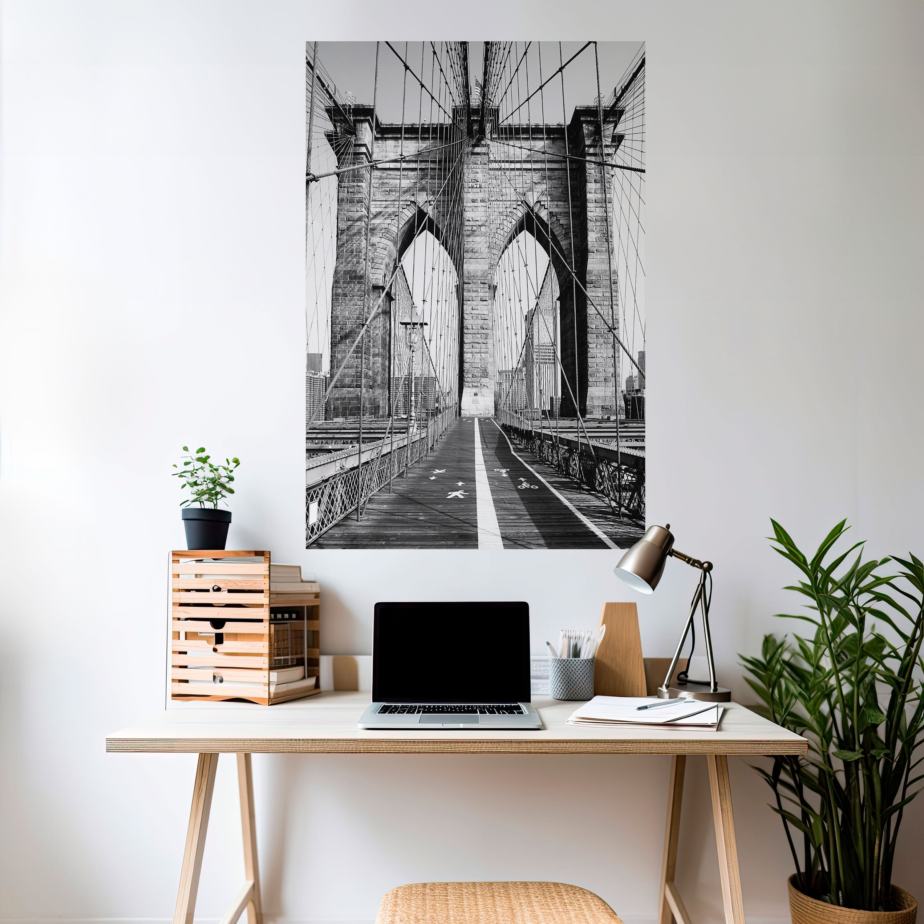 Affiche verticale autocollante STRINGS OF HISTORY