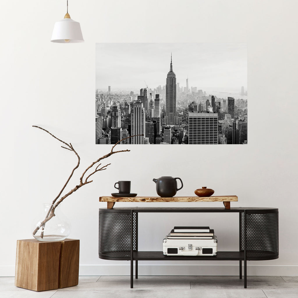Affiche horizontale autocollante EMPIRE STATE BUILDING