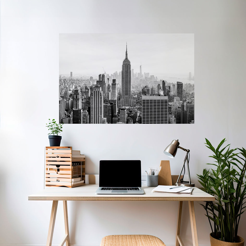 Affiche horizontale autocollante EMPIRE STATE BUILDING