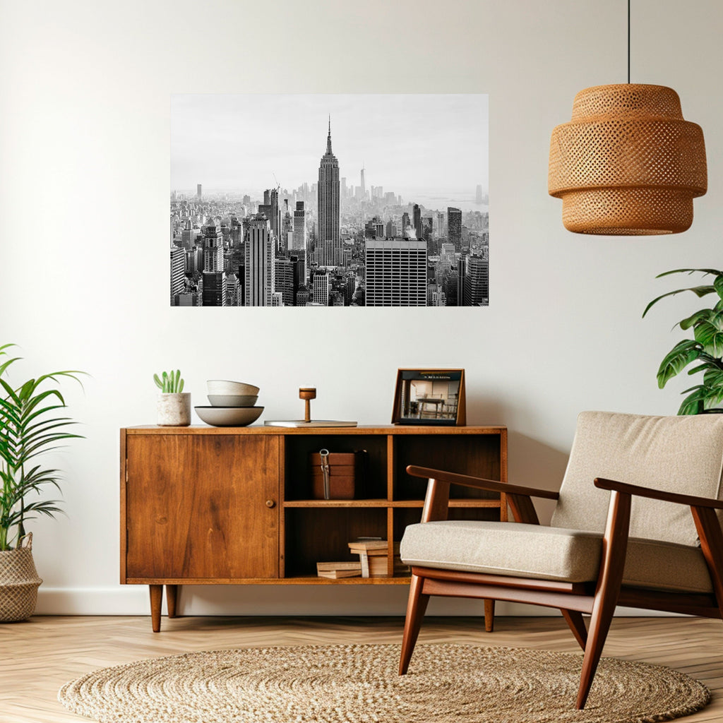 Affiche horizontale autocollante EMPIRE STATE BUILDING