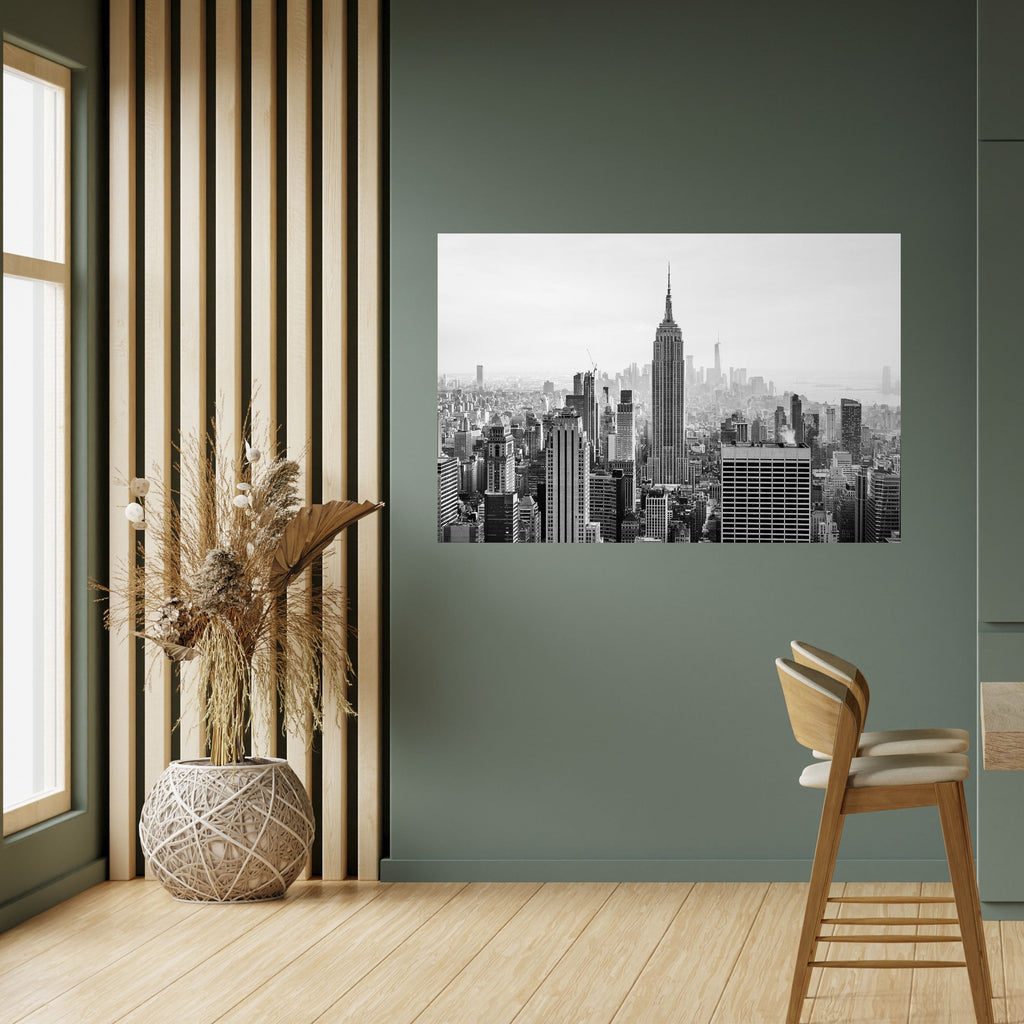 Affiche horizontale autocollante EMPIRE STATE BUILDING