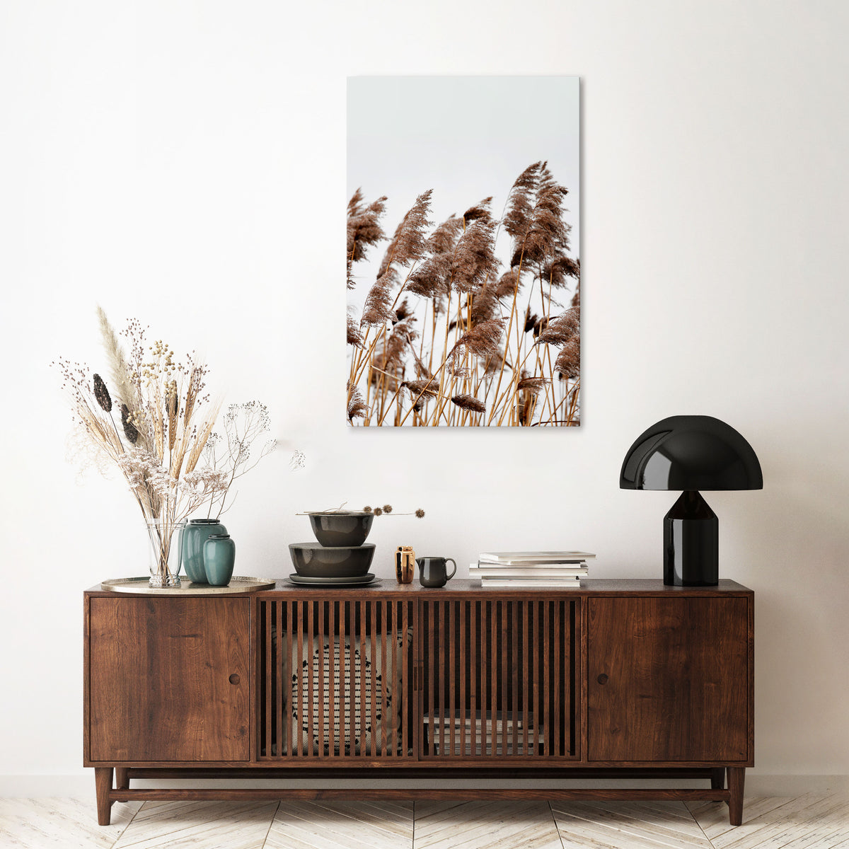 DANCE OF REEDS Vertical Canvas Print