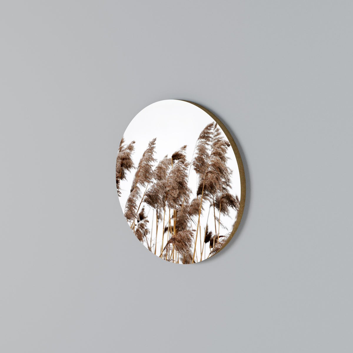 DANCE OF REEDS Round Wall Art