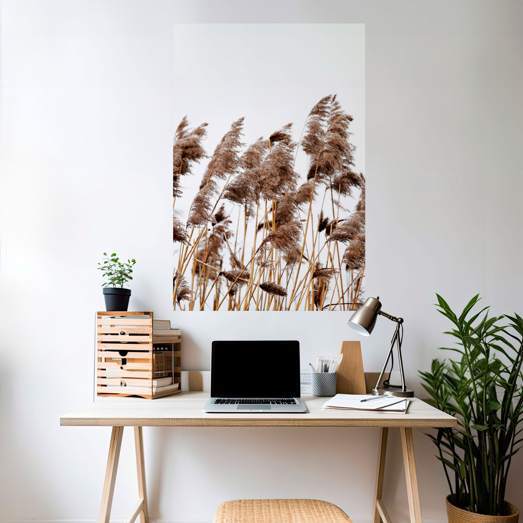 Affiche verticale autocollante « DANCE OF REEDS »