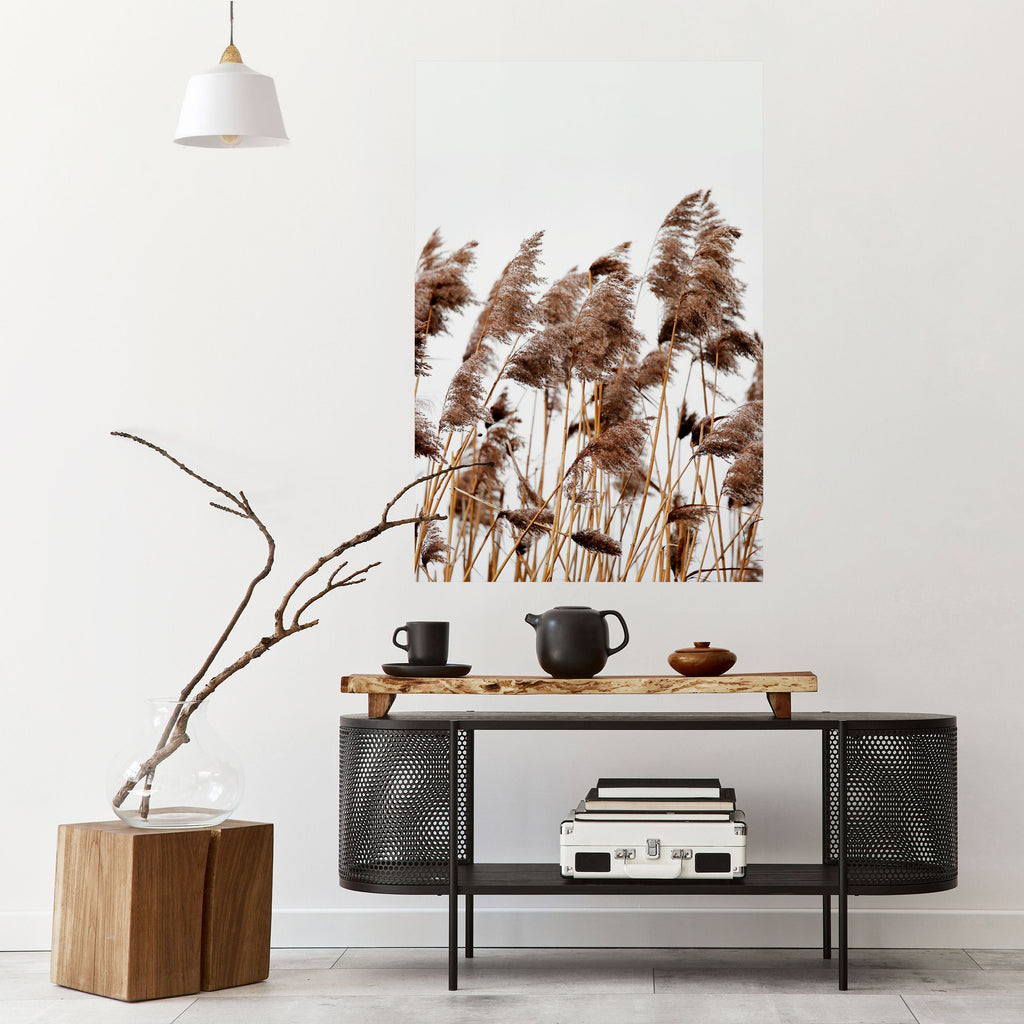 Affiche verticale autocollante « DANCE OF REEDS »