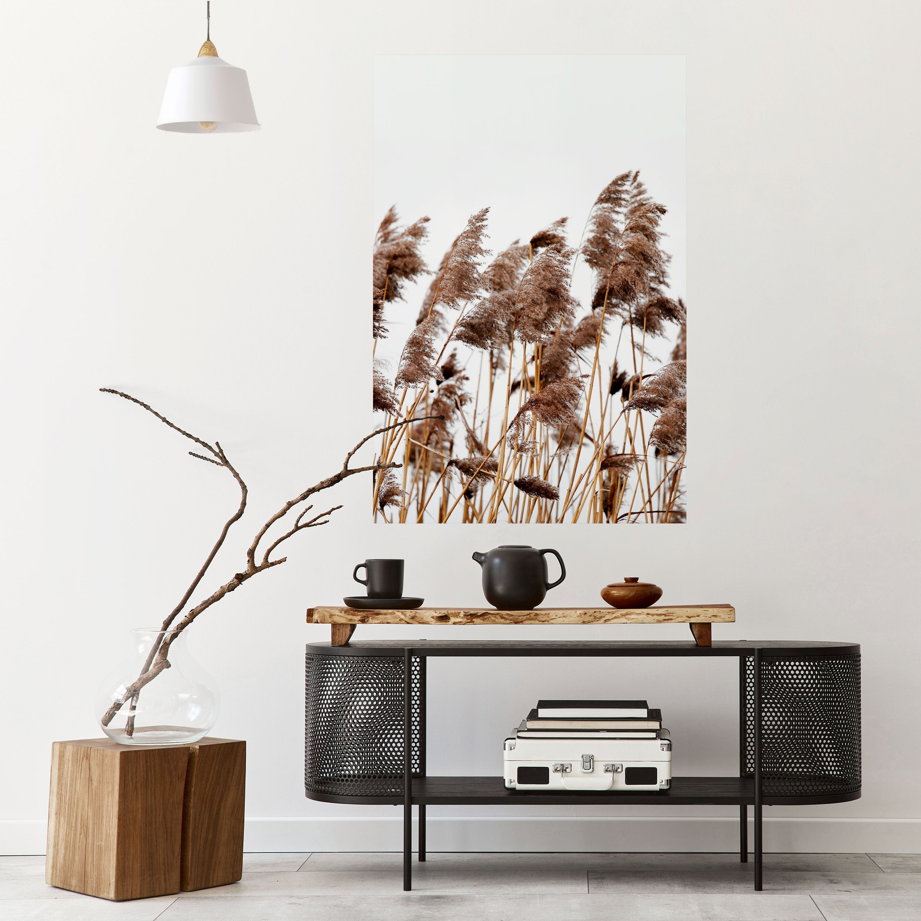 Affiche verticale autocollante « DANCE OF REEDS »