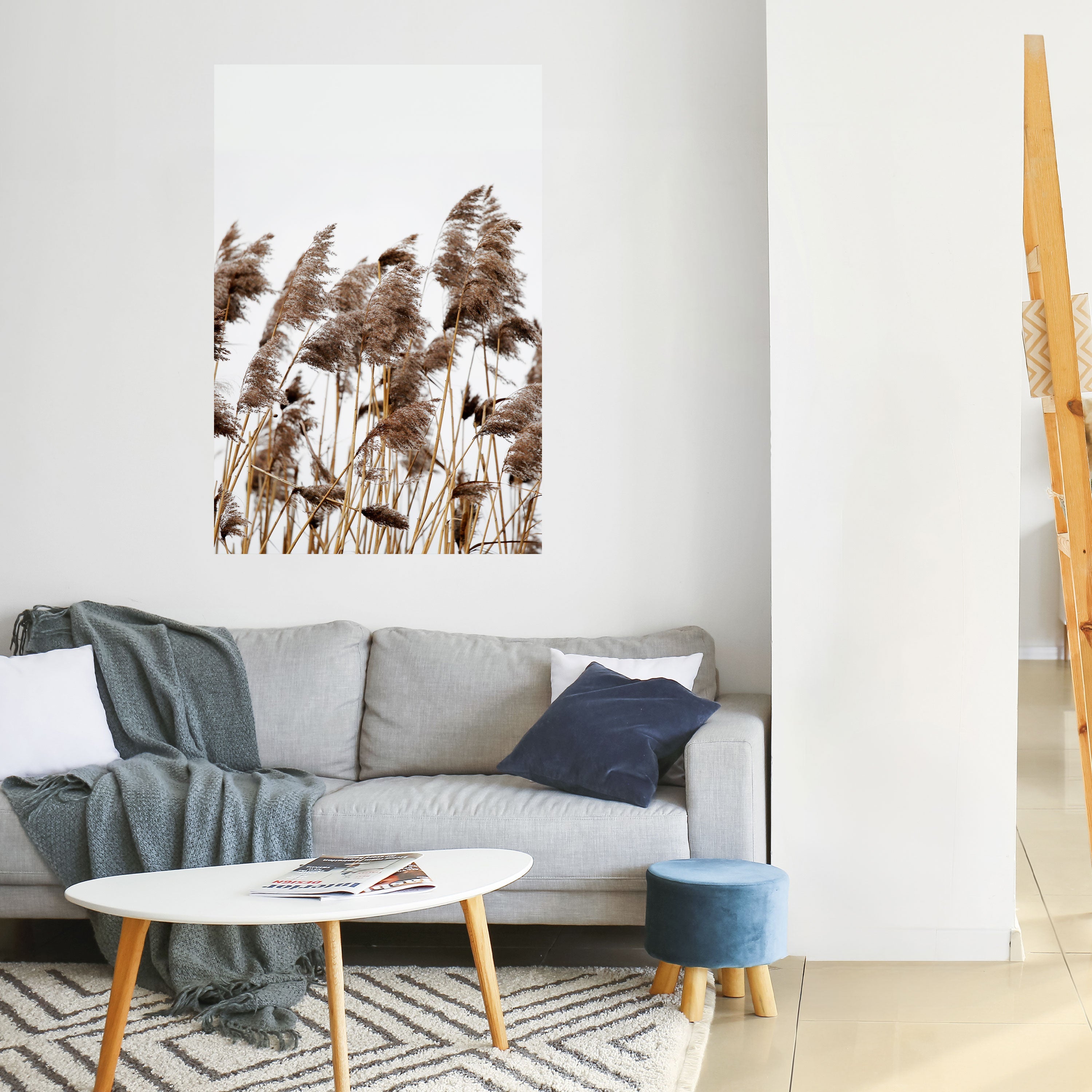 Affiche verticale autocollante « DANCE OF REEDS »