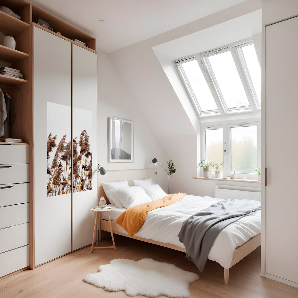 Affiche verticale autocollante « DANCE OF REEDS »