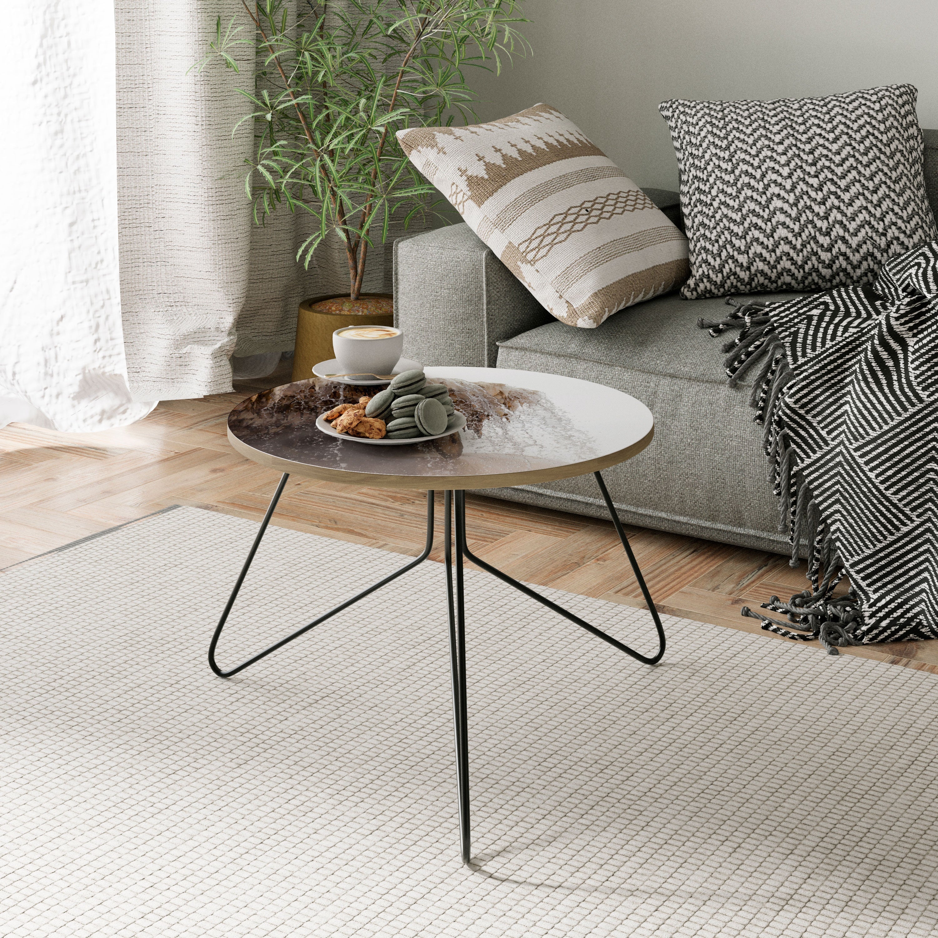 Table basse MAMMOTH HOT SPRINGS 60