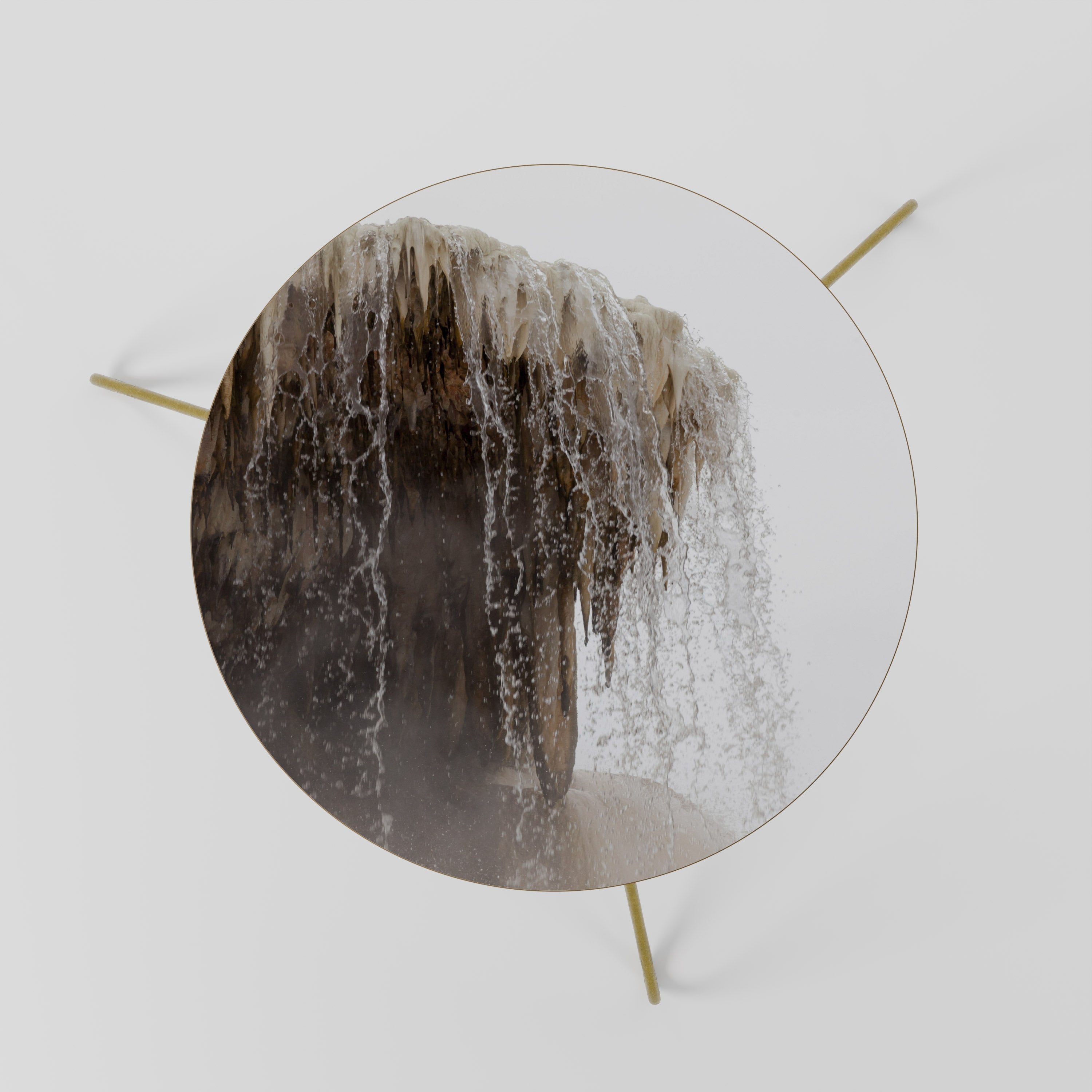 Table basse MAMMOTH HOT SPRINGS 60