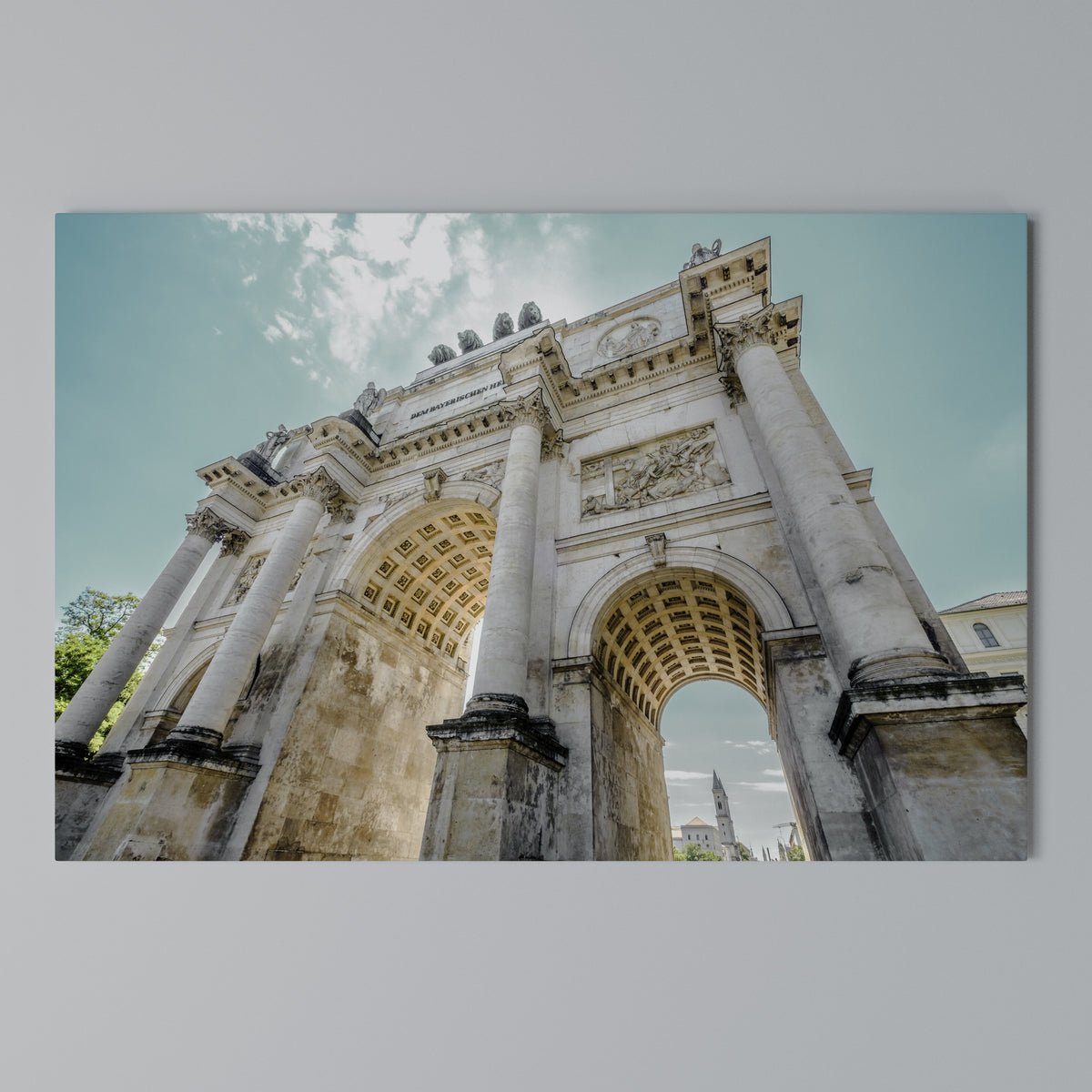 ARCHITECTURAL ELEGANCE Horizontal Canvas Print